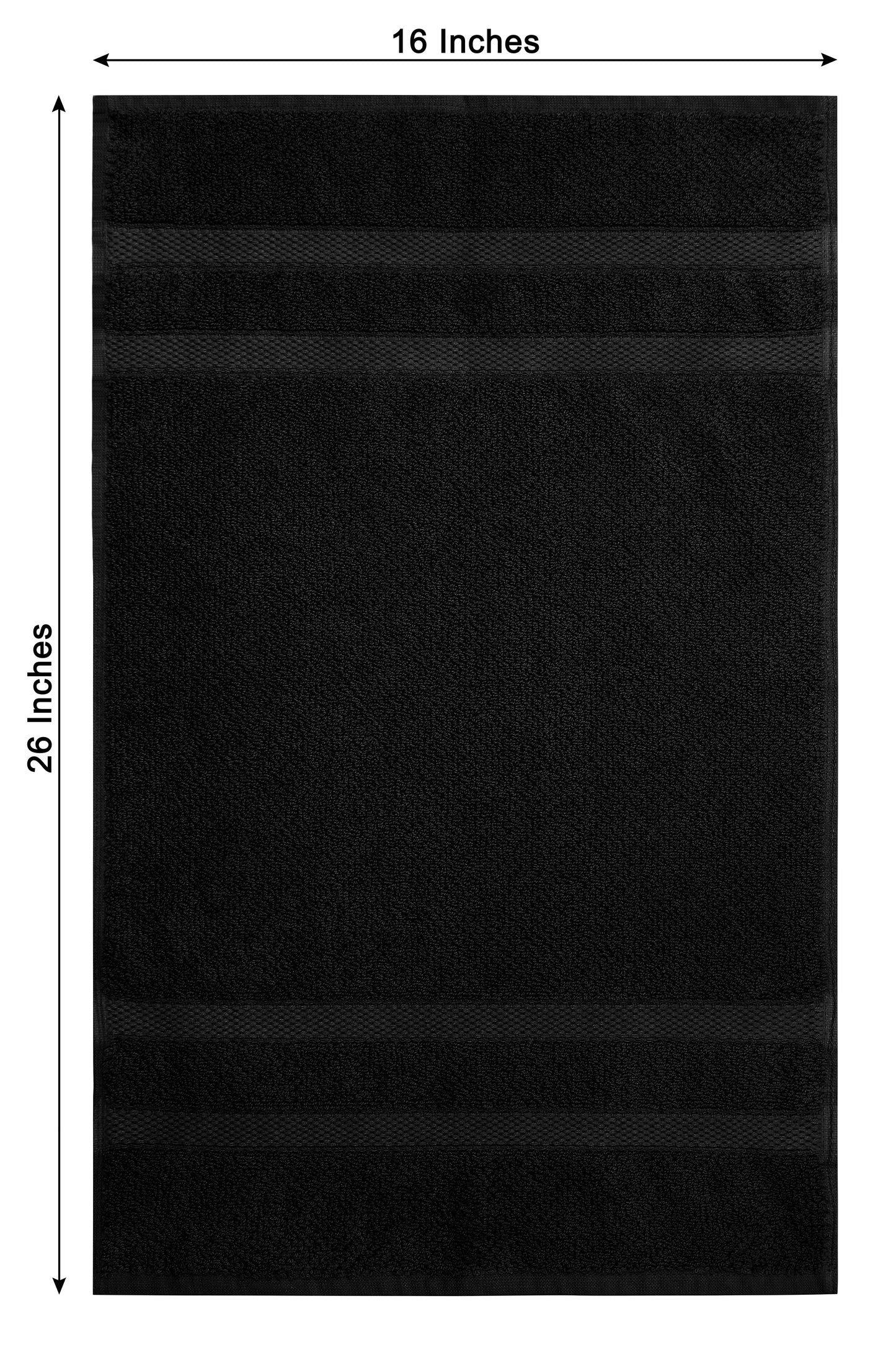 Luxury Rice Weave 4 piece Hand Towel Set – 16 x 26 inches 100% Pure Cotton – Textured Premium Soft Absorbent - 600 GSM Spa, Hotel, Guest Towel