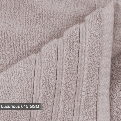 Plush Super Zero Twist 2 piece Washcloth Set - 13 x 13 inches 100% Pure Cotton 615 GSM Absorbent Quick Dry Everyday Luxury Hotel Spa Gym Travel Bath towel