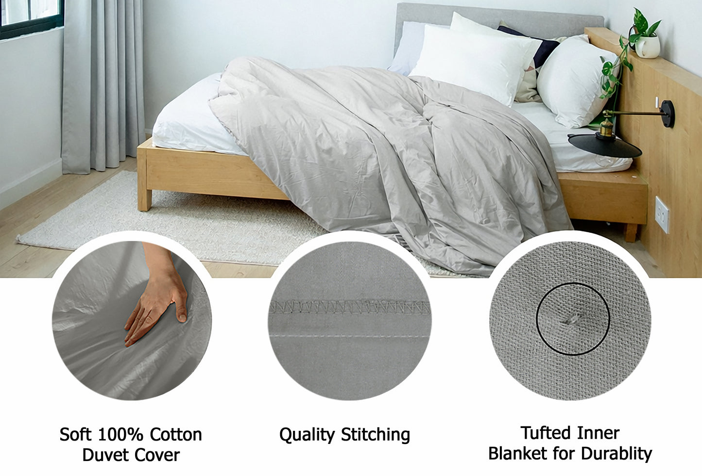 Heavyweight Thermal Weighted Blanket – 10 lbs, 100% Cotton, 5-Layer All-Season Breathable Throw, Bonus Free Removal Cover- 40” x 60”