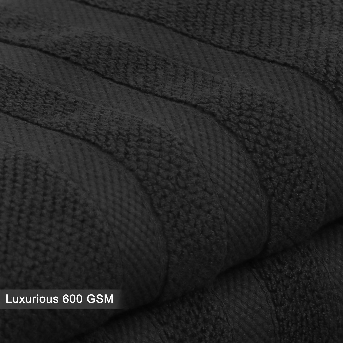 Large Luxury Rice Weave 2 piece Bath Towel Set – 30 x 52 inches 100% Pure Cotton – Textured Premium Soft Absorbent - 600 GSM Spa, Hotel, Guest Towel