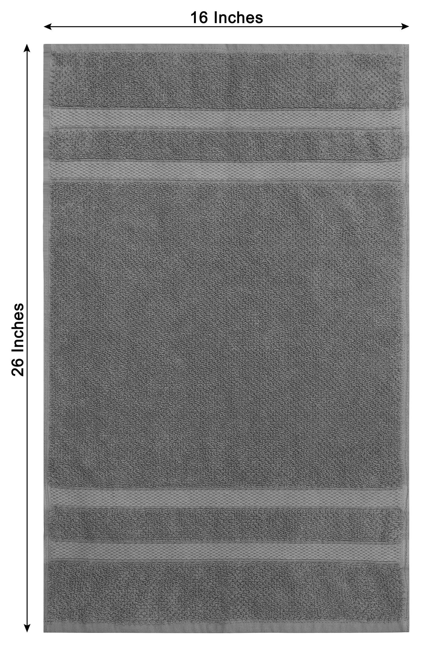 Luxury Rice Weave 4 piece Hand Towel Set – 16 x 26 inches 100% Pure Cotton – Textured Premium Soft Absorbent - 600 GSM Spa, Hotel, Guest Towel