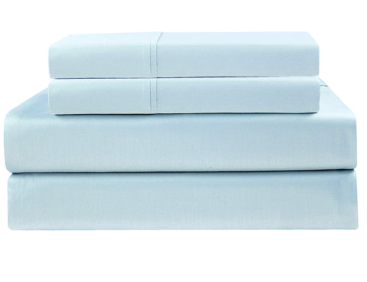 Pure Combed Cotton, 4-Piece Sateen Bedding Set