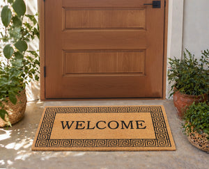 Greek Key Welcome