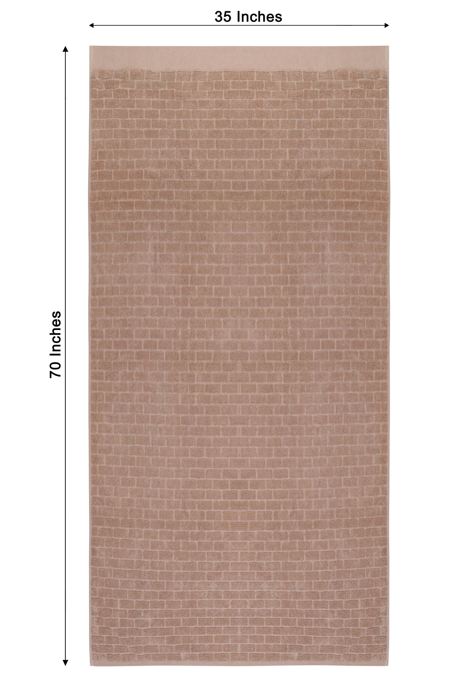 Oversized Waterworks Tile Jacquard 100% Combed Pure Cotton Woven Terry Bath Sheet 35x70 inches Absorbent Everyday Luxury Hotel Spa Guest Bath towel