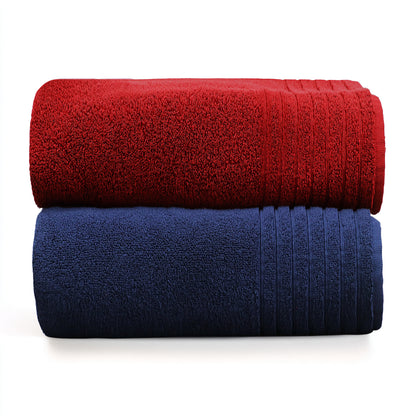 Oversized Plush Super Zero Twist Extra Large Bath Sheet - 35 x 70 inches 100% Pure Cotton 615 GSM Absorbent Quick Dry Everyday Luxury Hotel Spa Bath towel