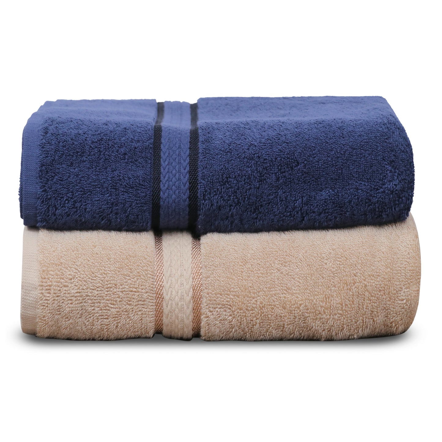 Extra Large Ultra Soft Bath Towel – 30x54 Inches 580 GSM – 100% Ringspun Cotton, Plush & Absorbent – Oversized with Elegant Rayon Trim – Everyday Luxury